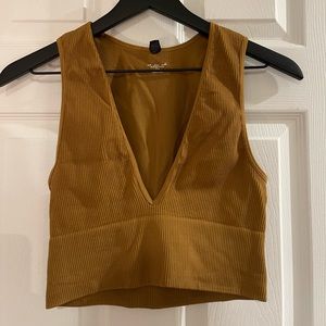 Out from under hailey seamless plunging bra top